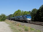 AMTK 159 & 72 lead train P092-19 northbound